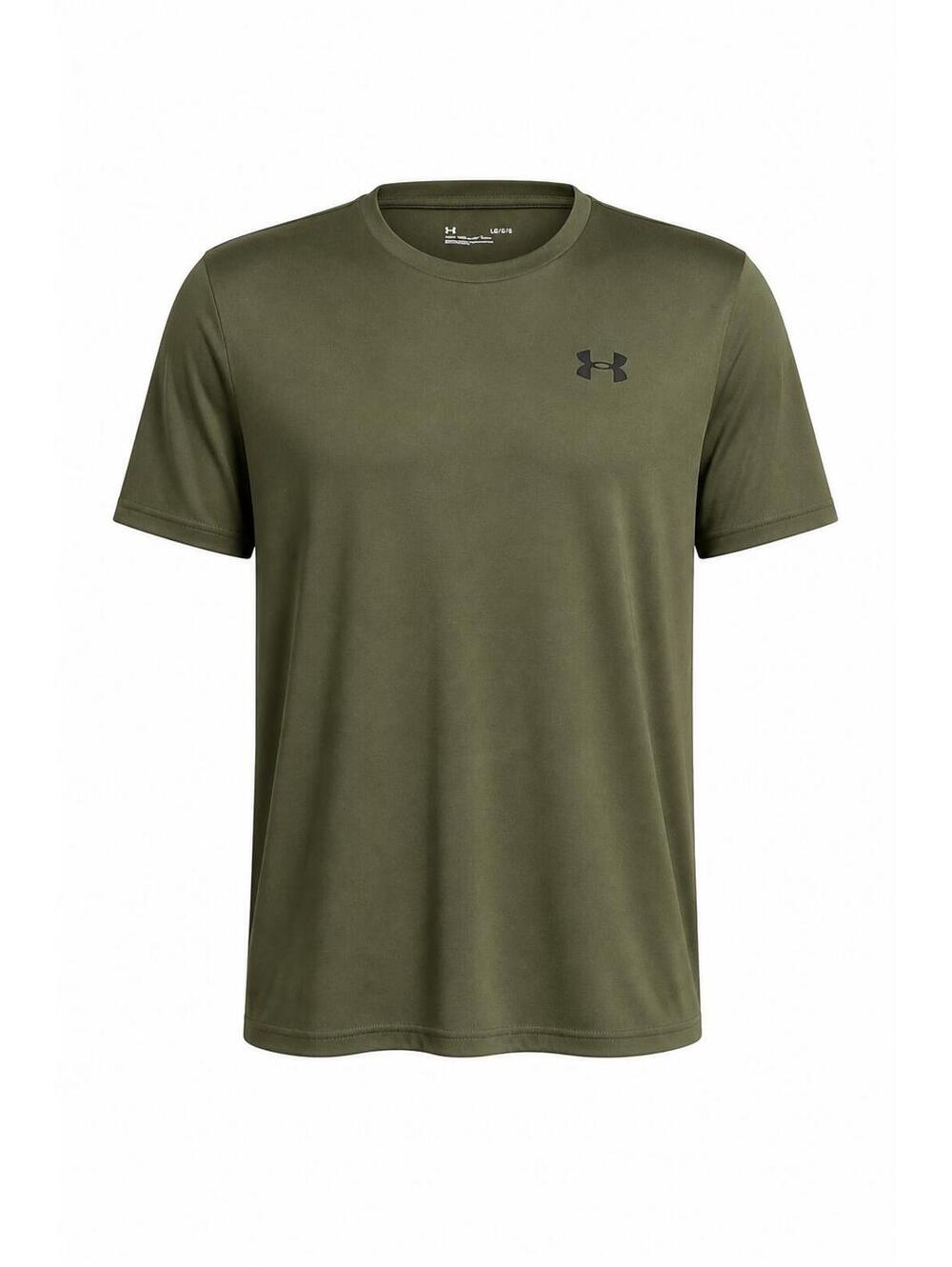 Under Armour Men's Olive Green Performance T-Shirt Size LG/16